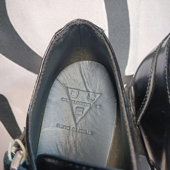 Patent Leather Double Monk Strap