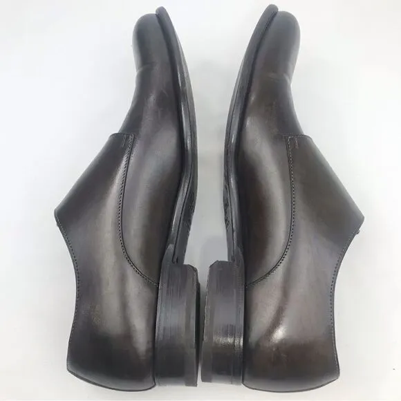 Paul Evans The Pointier Italian Leather Handcrafted Double Monk Strap Shoes