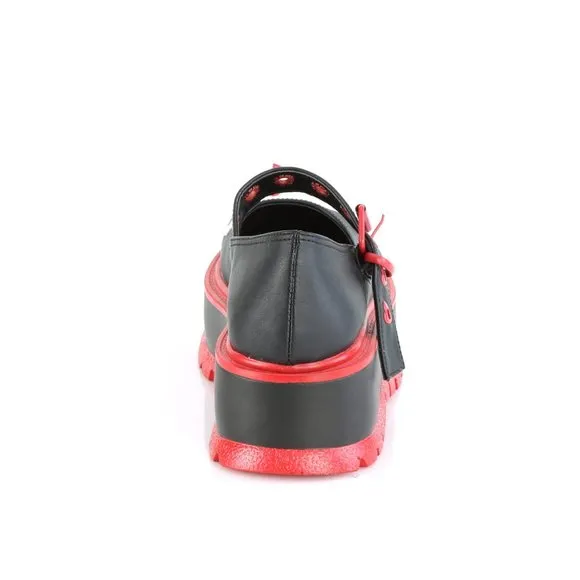 Platform Skull Emo Heart Gothic Shoes
