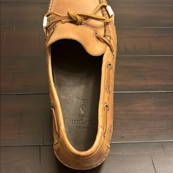 Polo Ralph Lauren Camden Moccasin Loafers Shoes Vintage Made In Brazil Mens 10