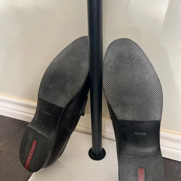 Prada Men's Black Loafers
