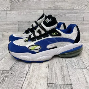 Puma Cell Venom Shoes White Blue Sneakers 369630-01 Youth Size 7 C
