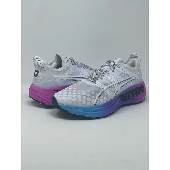 PUMA Foreverrun Nitro 'Sunset White' Running Shoes 380007-02 NEW Mens Size 9 NEW