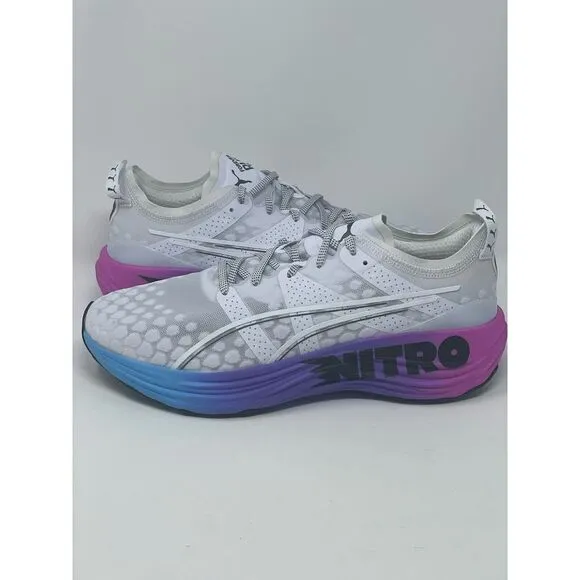PUMA Foreverrun Nitro 'Sunset White' Running Shoes 380007-02 NEW Mens Size 9 NEW