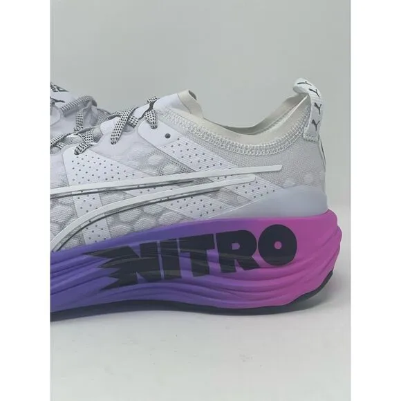 PUMA Foreverrun Nitro 'Sunset White' Running Shoes 380007-02 NEW Mens Size 9 NEW
