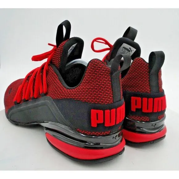 Puma Mens Axelion 192488 03 Red Casual Shoes Sneakers Size 11