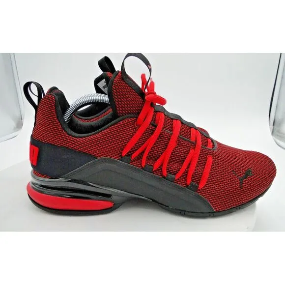Puma Mens Axelion 192488 03 Red Casual Shoes Sneakers Size 11