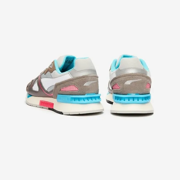 Puma Mirage Max Low Mens Casual Shoes Steel Gray/Egg Nog 375167-01 NEW Size 8