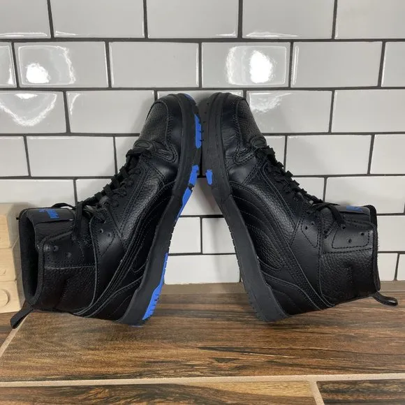 Puma RBD Game Youth Boy's Size 5 Shoes Black High Top Softfoam Casual Sneakers