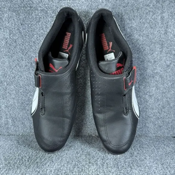 Puma Redon Move Mens 11.5 Shoes Black Red Running Athletic Sneakers