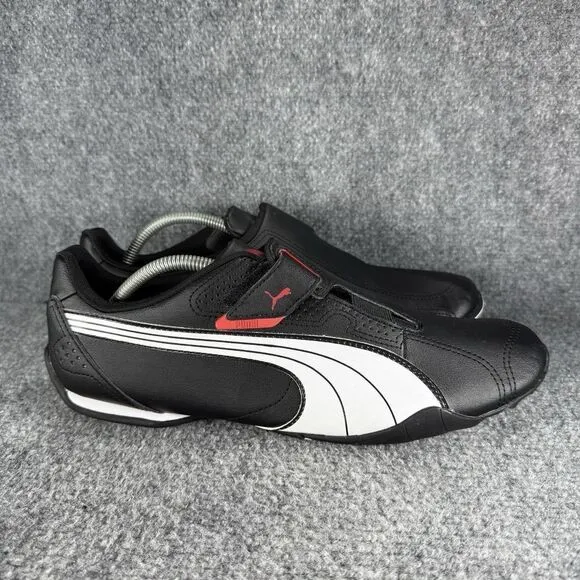 Puma Redon Move Mens 11.5 Shoes Black Red Running Athletic Sneakers