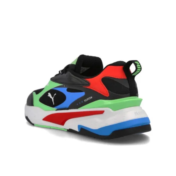 Puma RS Fast Low Mens Running Athletic Shoes Black Green Red 380562-01 NEW Sz 11
