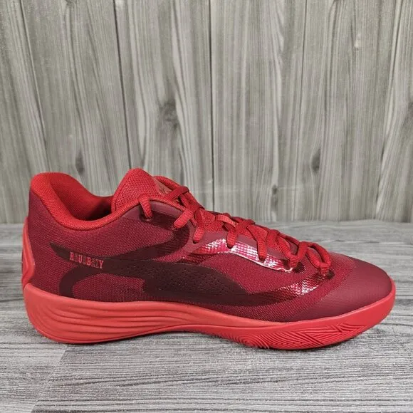 Puma Stewie 2 Ruby Basketball Red Sneakers Shoes 37831701 - Women's Size 10