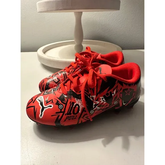 Puma Ultra Play CP FG/AG CHRISTIAN PULISIC TACTO II Soccer Cleats Red Size 12
