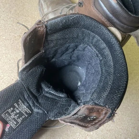 Red Wing Boots ASTM F 2413-11 Steel Toe Vibram Sole. Brown Size 10D