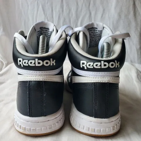 Reebok Boys BB4600 Lee 3 Black White FU7791 Basketball Shoes Size 5.5/Women's 7