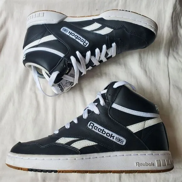 Reebok Boys BB4600 Lee 3 Black White FU7791 Basketball Shoes Size 5.5/Women's 7