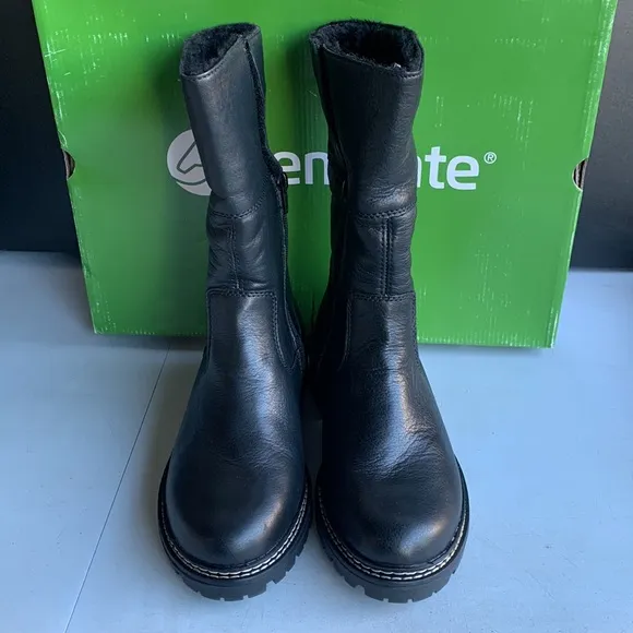Remonte NWB Women's Waterproof Side-Zipped‎ Ankle Boots, Black, Size 36EU/5.5US