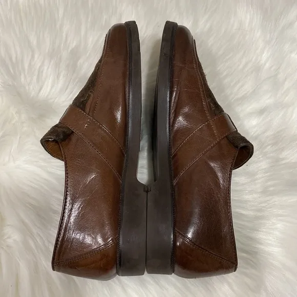 Roberto Botticelli made in Italy men’s leather monk strap shoes size fits 7.5