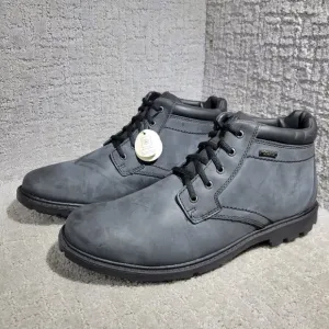 Rockport Storm Surge Men's Size 11.5 US Black Waterproof Ankle Boots A13714