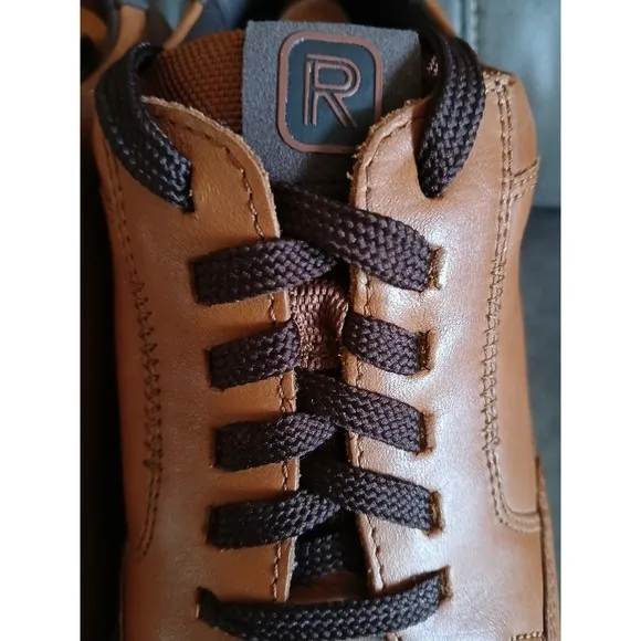 Rockport Truetech SHOES Bronson Brown Leather NEW with box Comfort Size 10W #802