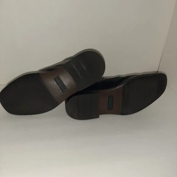 Rockport Waterproof HydroShield Leather Evander BlackLace Up Oxford Shoes 11N