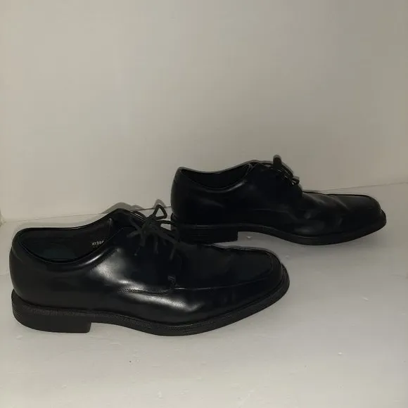 Rockport Waterproof HydroShield Leather Evander BlackLace Up Oxford Shoes 11N