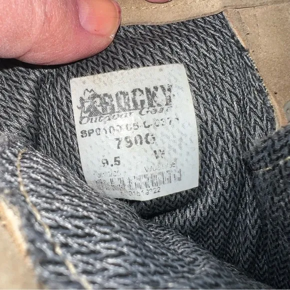 Rocky Basics Gore-Tex Waterproof Military Boots Size 9.5