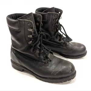 ROCKY RB800 thinsulate waterproof black leather lace-up boots