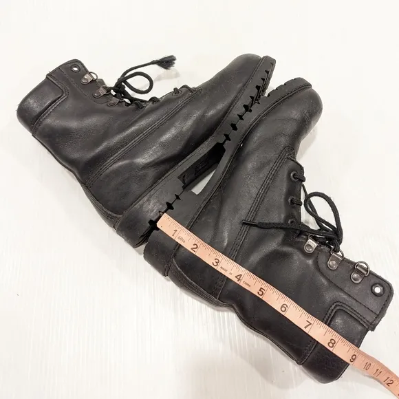 ROCKY RB800 thinsulate waterproof black leather lace-up boots