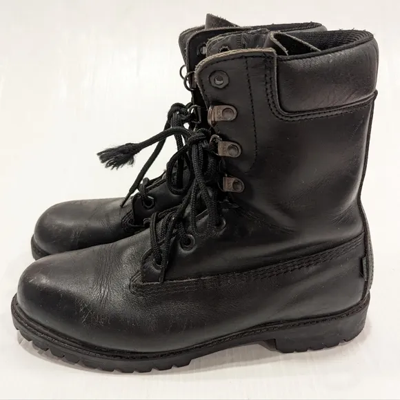 ROCKY RB800 thinsulate waterproof black leather lace-up boots
