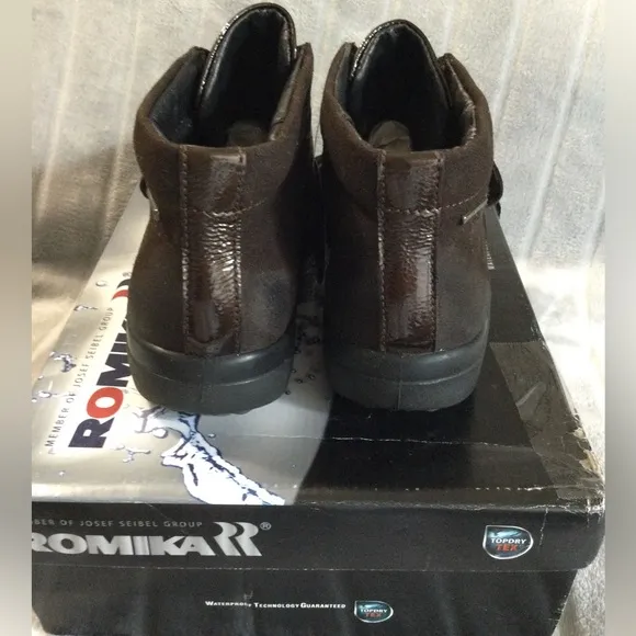 Romika Madeira 07 Brown Waterproof Ankle Boots EU 36 US 5 to 5.5