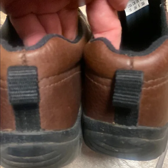 Roper Brown Leather Slip-On Loafers