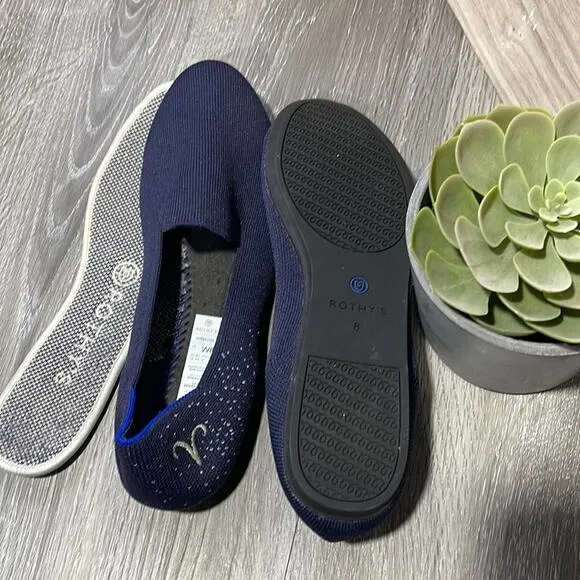 Rothys limited edition zodiacs size 8 woman’s flat loafer…