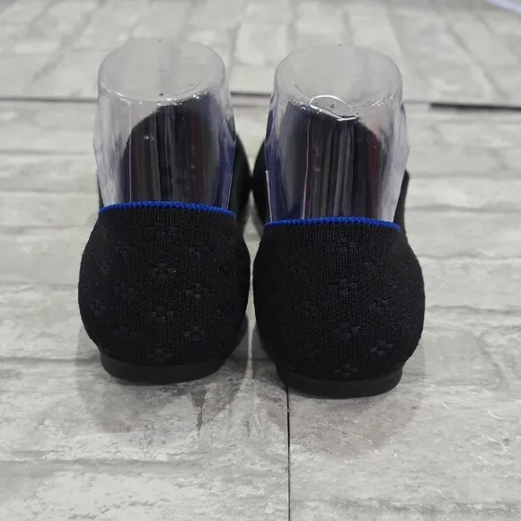 Rothy's The Flat Loafers Flats Shoes Womens Size‎ 8.5 Black Slip On