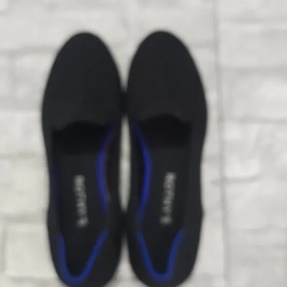 Rothy's The Flat Loafers Flats Shoes Womens Size‎ 8.5 Black Slip On