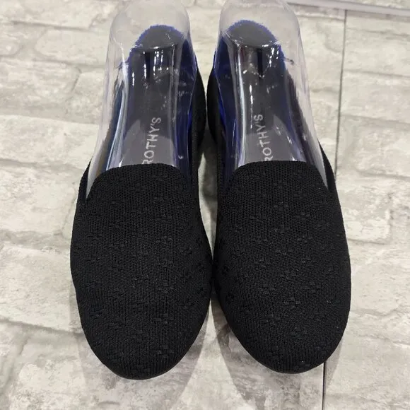 Rothy's The Flat Loafers Flats Shoes Womens Size‎ 8.5 Black Slip On