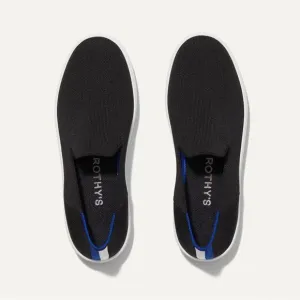 Rothy’s The Original Slip On Sneaker in Black Solid