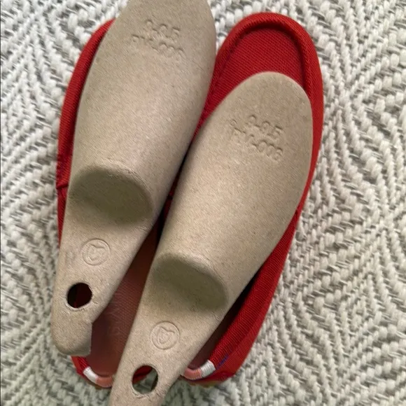 Rothy's womens Red Loafers