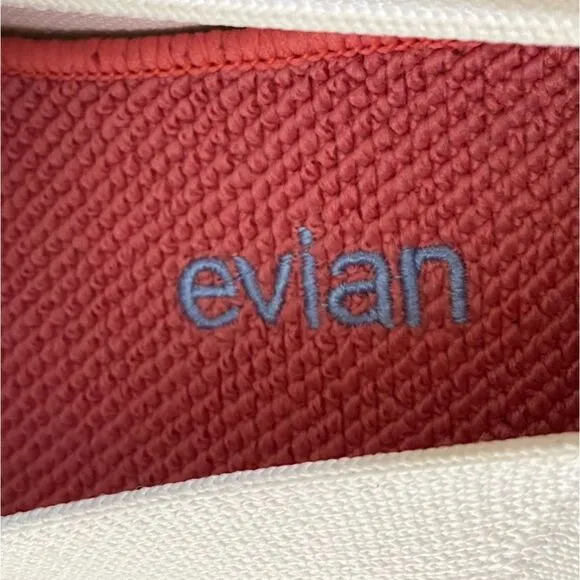 Rothy’s x Evian Collab White Slip-On Sneakers. Size 7.5. NWOT