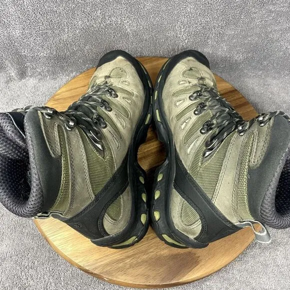 Salomon Quest 4D 2 GTX Gore-Tex Ortholite Green Hiking Boots 643001 Men's Size 8