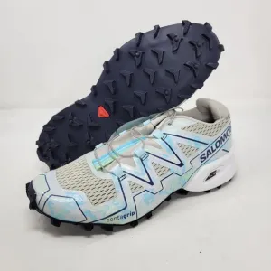Salomon Shoes Mens 8 Running Hiking Sneakers Speedcross Offroad Contagrip Adult