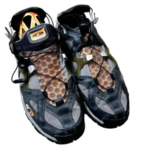 Salomon Techamphibian Multi Trail Running Hiking Shoes - Orange/Black Size US 11
