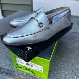 Sam Edelman Loraine Women’s Silver Bit Loafers 8.5