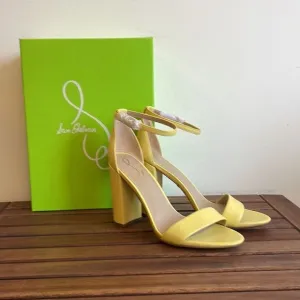 Sam Edelman Yaro Ankle Strap Sandal Butter Yellow Size 9