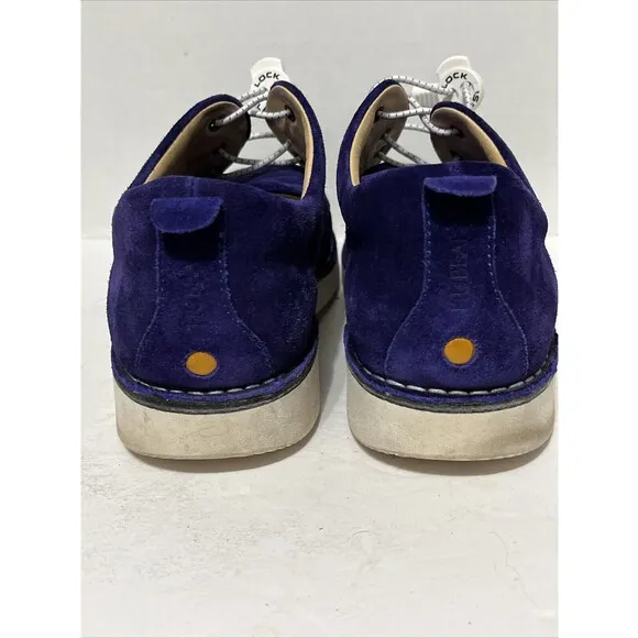 Samuel Hubbard Men’s Size 10M Vibram Sole Leather Suede Purple Dress Shoes
