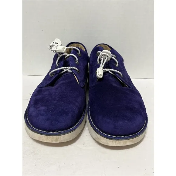 Samuel Hubbard Men’s Size 10M Vibram Sole Leather Suede Purple Dress Shoes