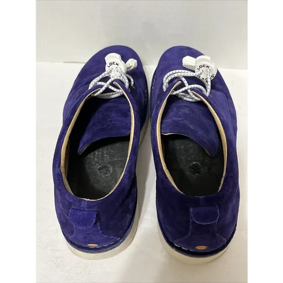 Samuel Hubbard Men’s Size 10M Vibram Sole Leather Suede Purple Dress Shoes