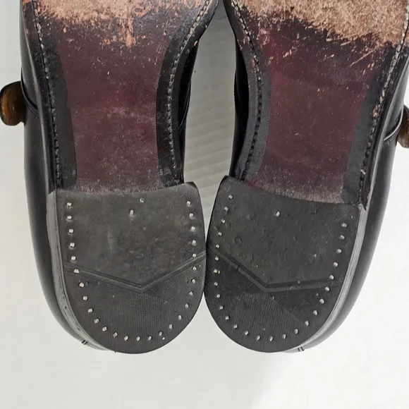 Sanders Charles‎ Horrell Loake Style Black Monk Strap Shoes Size 10 1/2 D