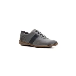 SANDRO MOSCOLONI Mens Gray Danny Toe Slip On Leather Sneakers Shoes 11 D